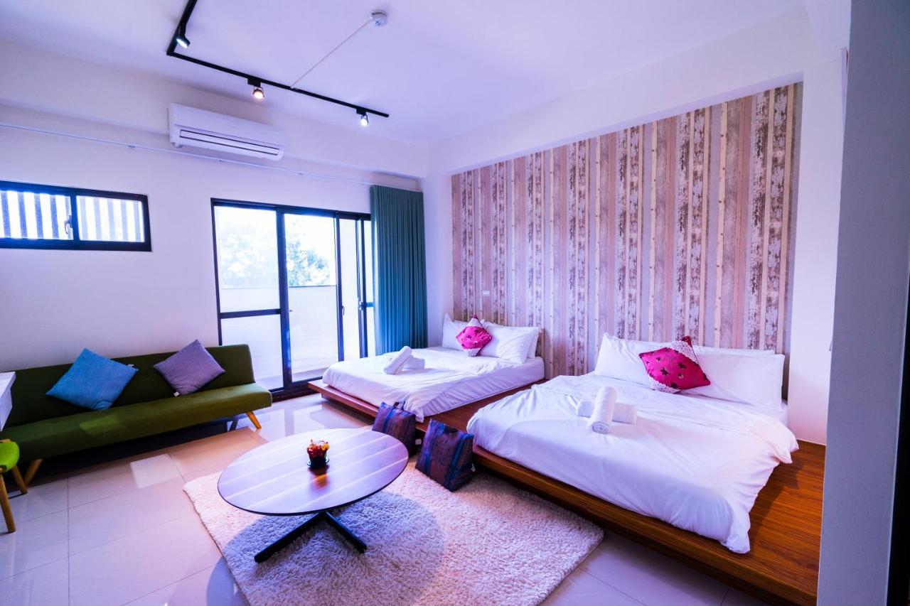 黑琵軼棧湖濱旅宿 K&B Happy Hostel Tchaj-nan Exteriér fotografie