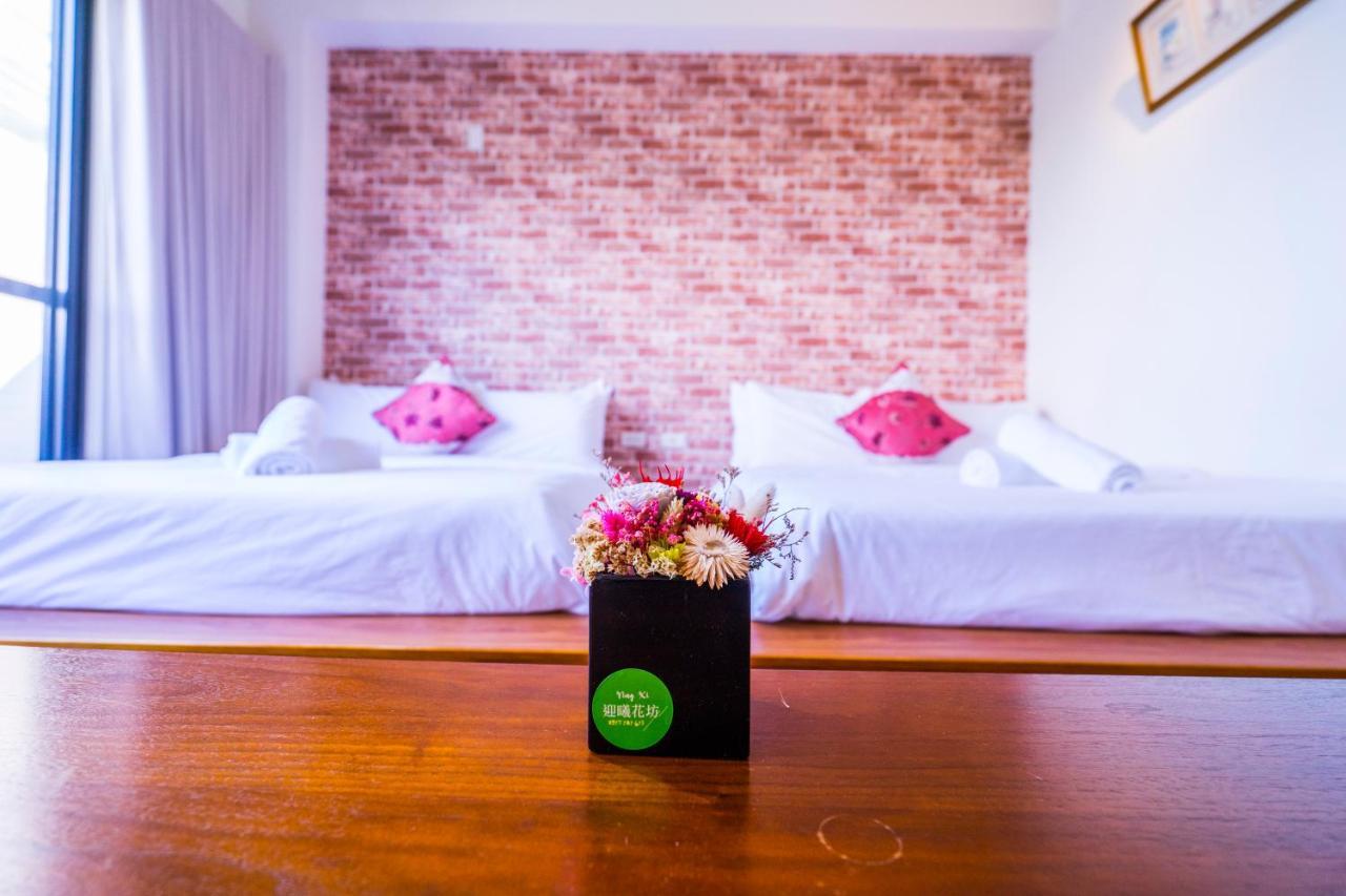 黑琵軼棧湖濱旅宿 K&B Happy Hostel Tchaj-nan Exteriér fotografie