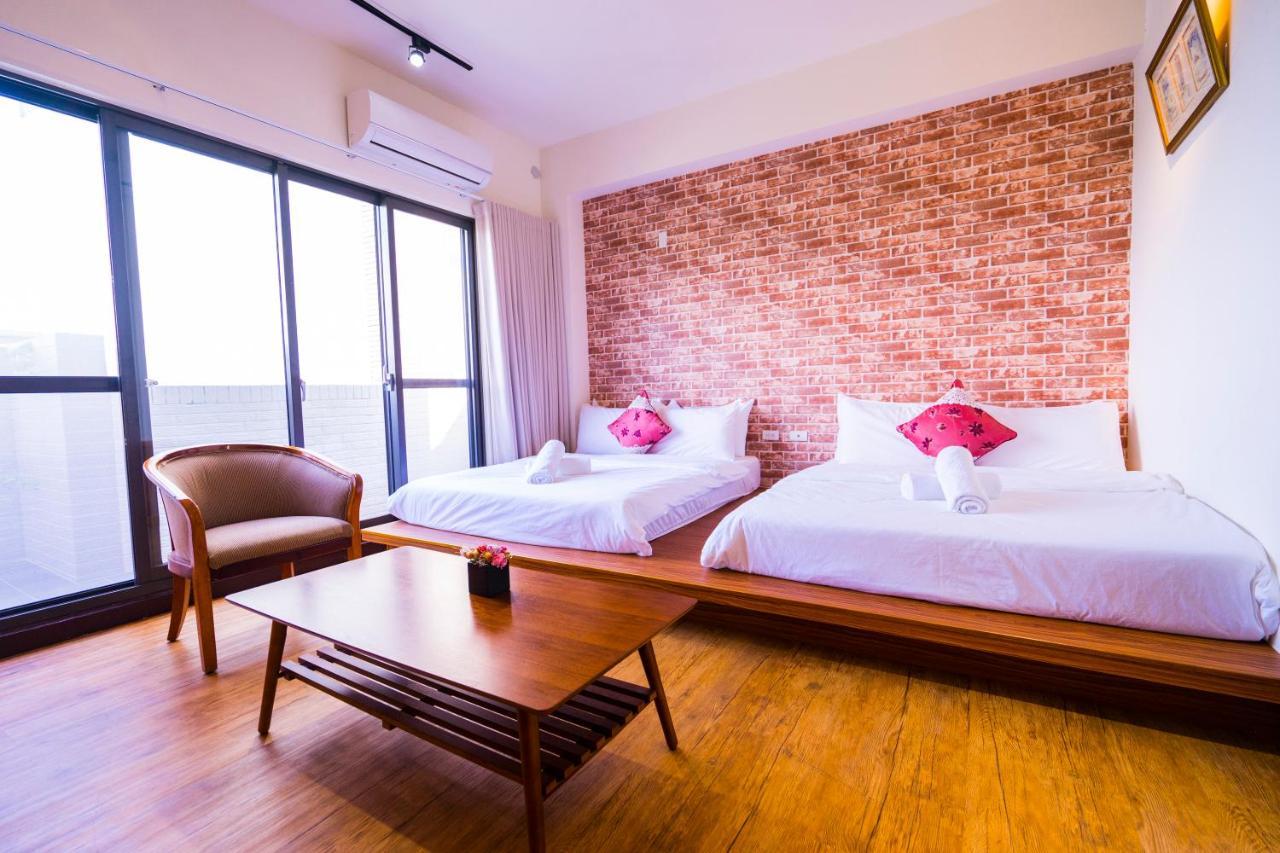 黑琵軼棧湖濱旅宿 K&B Happy Hostel Tchaj-nan Exteriér fotografie